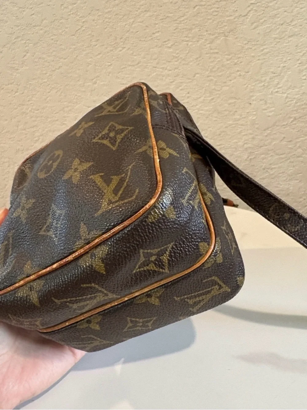 Louis Vuitton 872TH Mini Amazon Brown Monogram LV Shoulder Bag